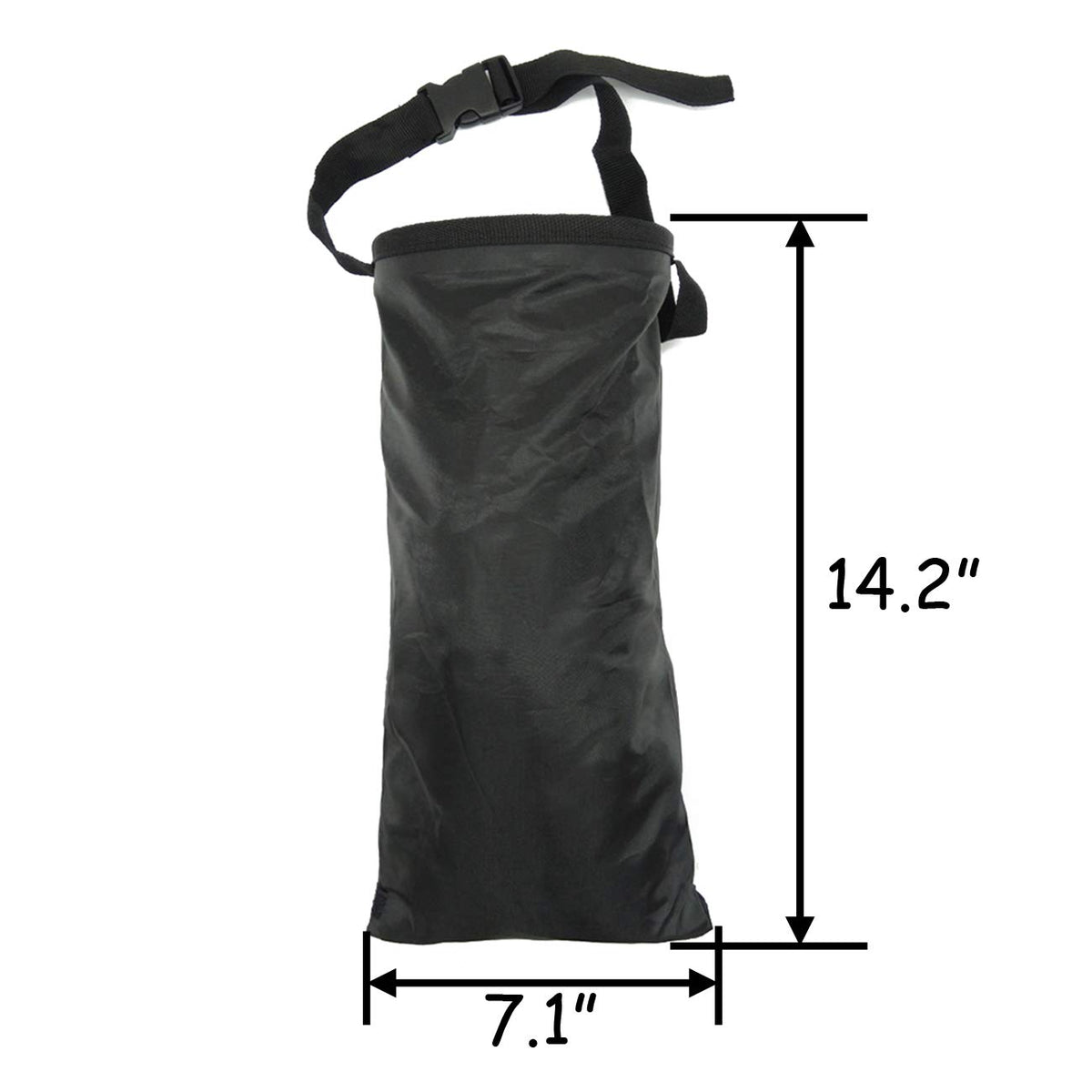 TIHOOD 4PCS Detachable Trash Bag Hanging Back Seat Car Garbage Bag for Outdoor Traveling Home Use Car Storage