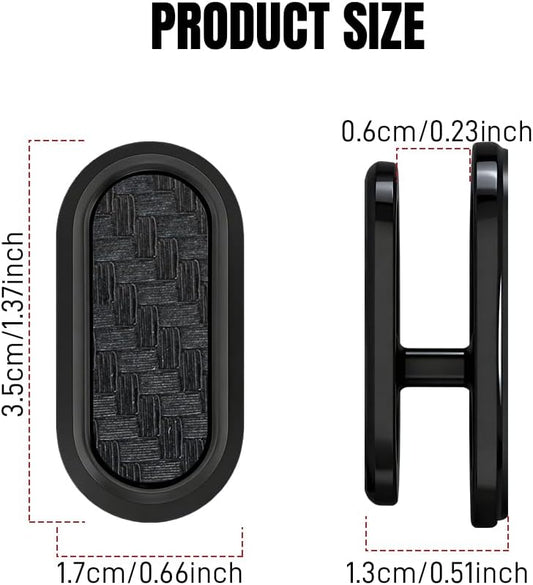 4PCS Car Mini Hooks, Car Dashboard Hook, Multifunctional Self-Adhesive Vehicle Dashboard Backseat Hangers, Automotive Interior Keys Earphone Storage Holder Universal for SUV Automobile Truck