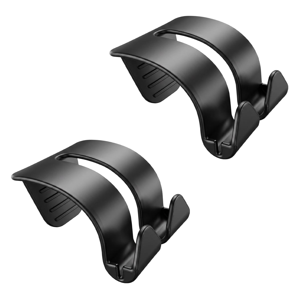 2PCS Car Door Window Hooks, Double Hook Car Seat Storage Hangers