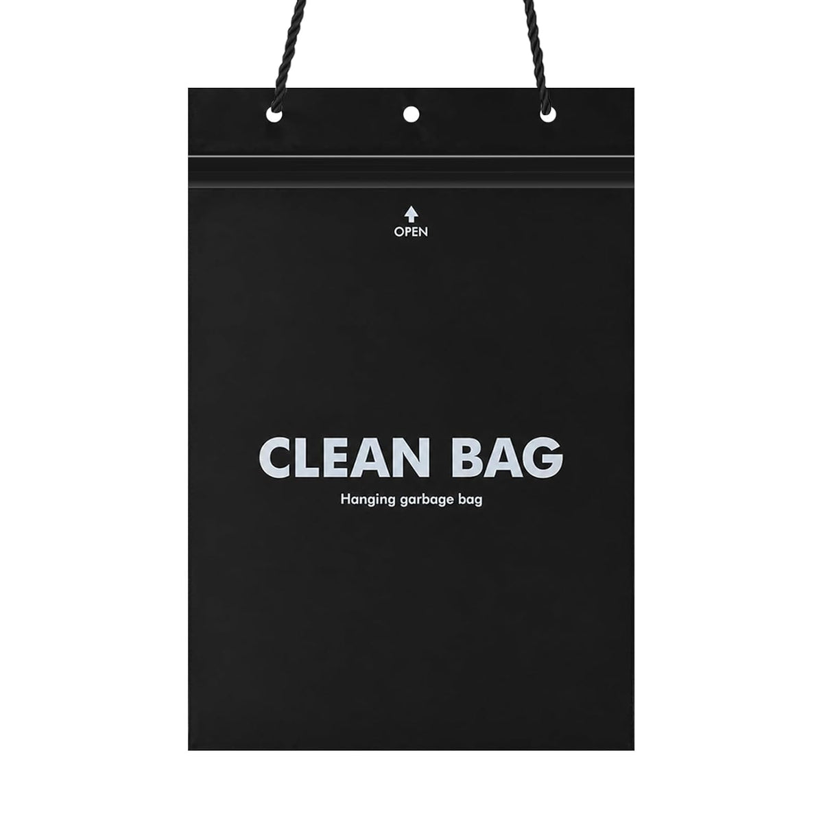 100Pcs Disposable Car Trash Bags Black