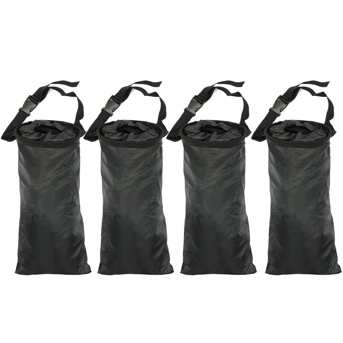 TIHOOD 4PCS Detachable Trash Bag Hanging Back Seat Car Garbage Bag for Outdoor Traveling Home Use Car Storage