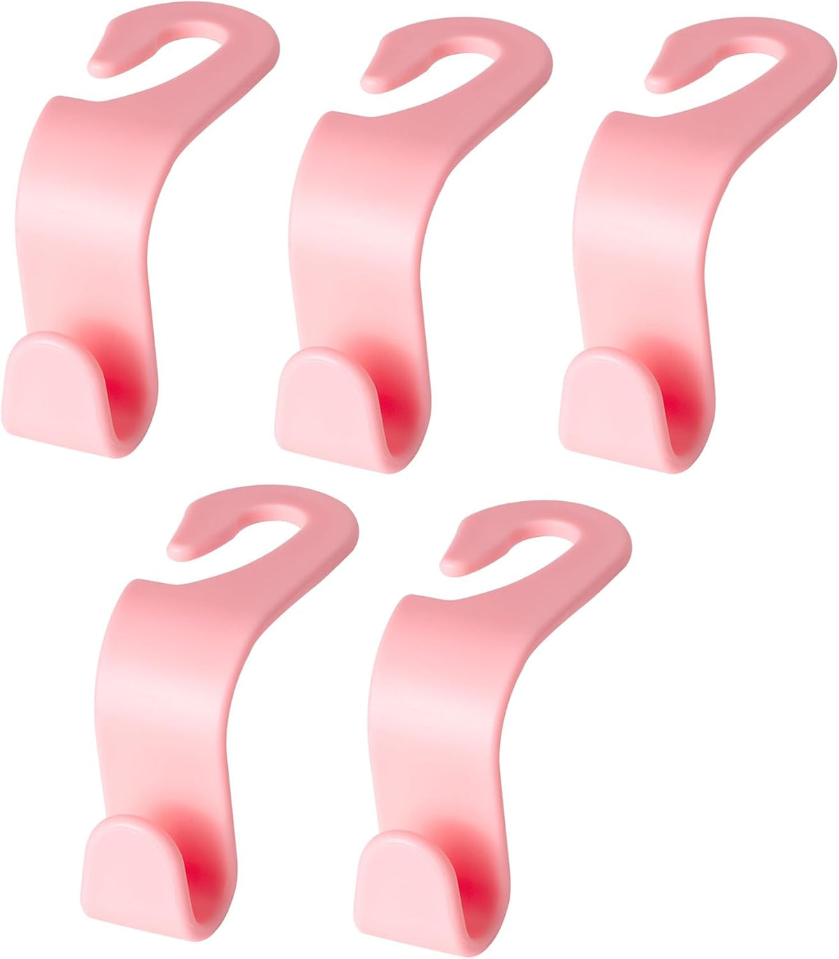 5 Pcs Hooks for Car Seat Headrest Hook, Car Back Seat Headrest Hooks Storage for Automotive Vehicle Cars Accessories Purses Grocery Bags Handbag Coat Umbrella Hanger Holder Organizer