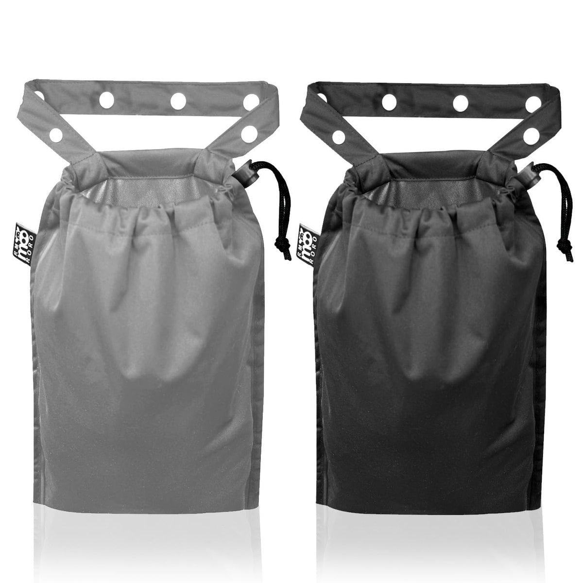 2 Pack Leakproof Car Trash Bags Detachable Waterproof Garbage Bags with Drawstring Hanging Organizer for Back Seat & Travel Cute Cats Design