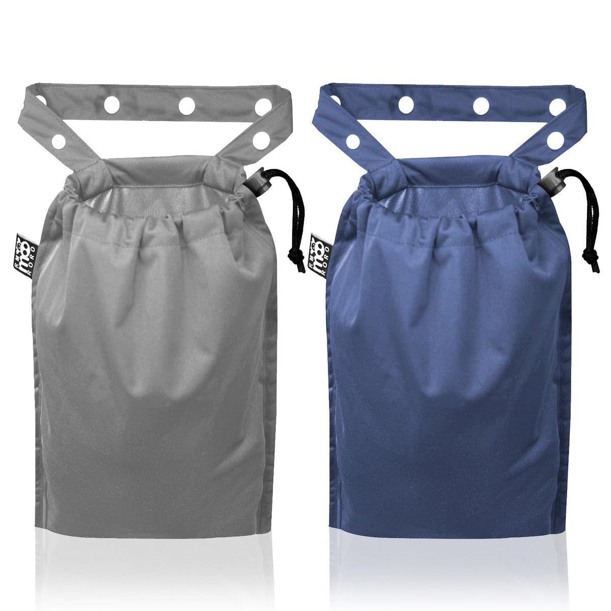2 Pack Leakproof Car Trash Bags Detachable Waterproof Garbage Bags with Drawstring Hanging Organizer for Back Seat & Travel Cute Cats Design
