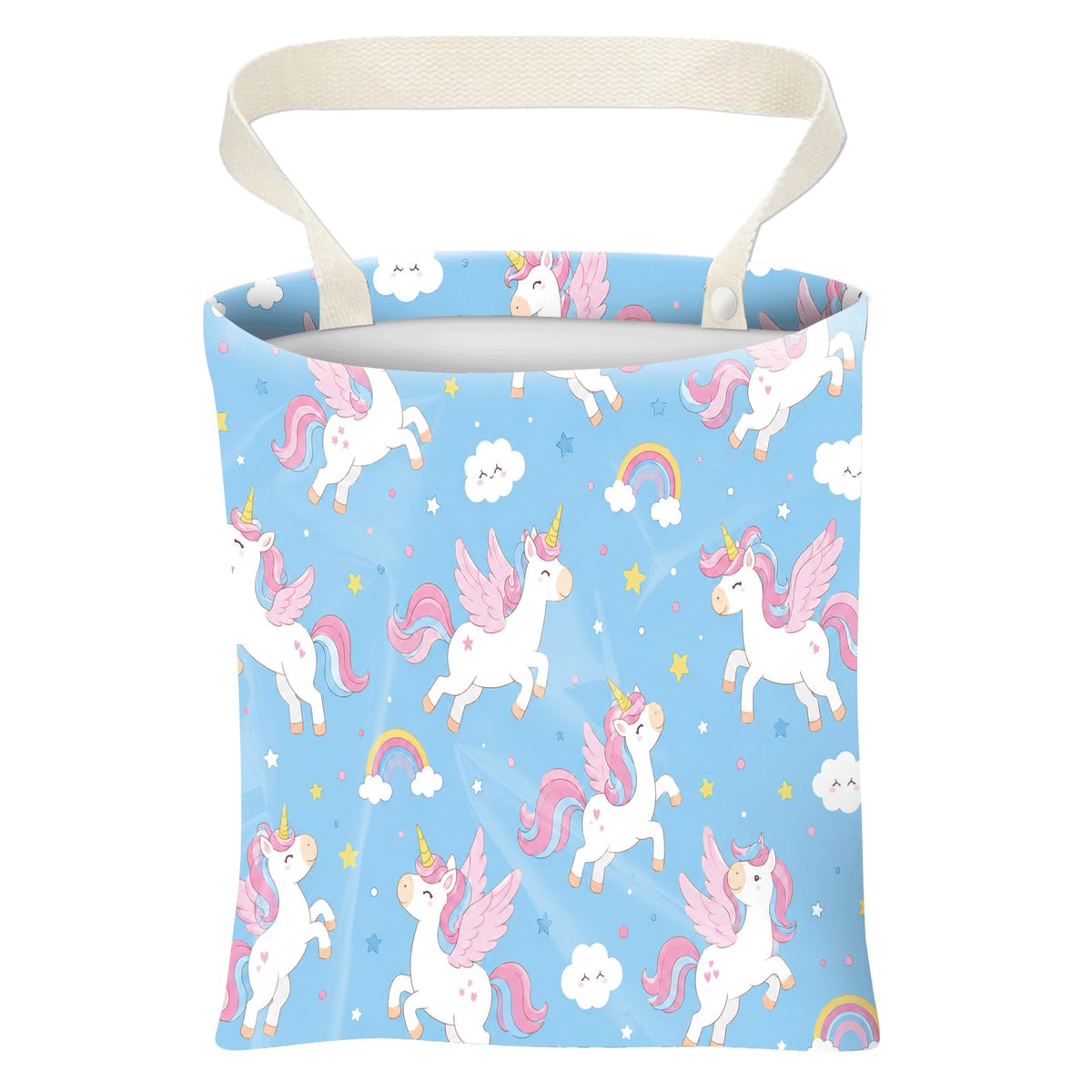 Car Trash Can, Cute Car Trash Bag, Hanging Car Organizer and Storage Bag, Trash Bin for Car Accessories, Vehicle, Travelling, Camping Pink Stripe Print