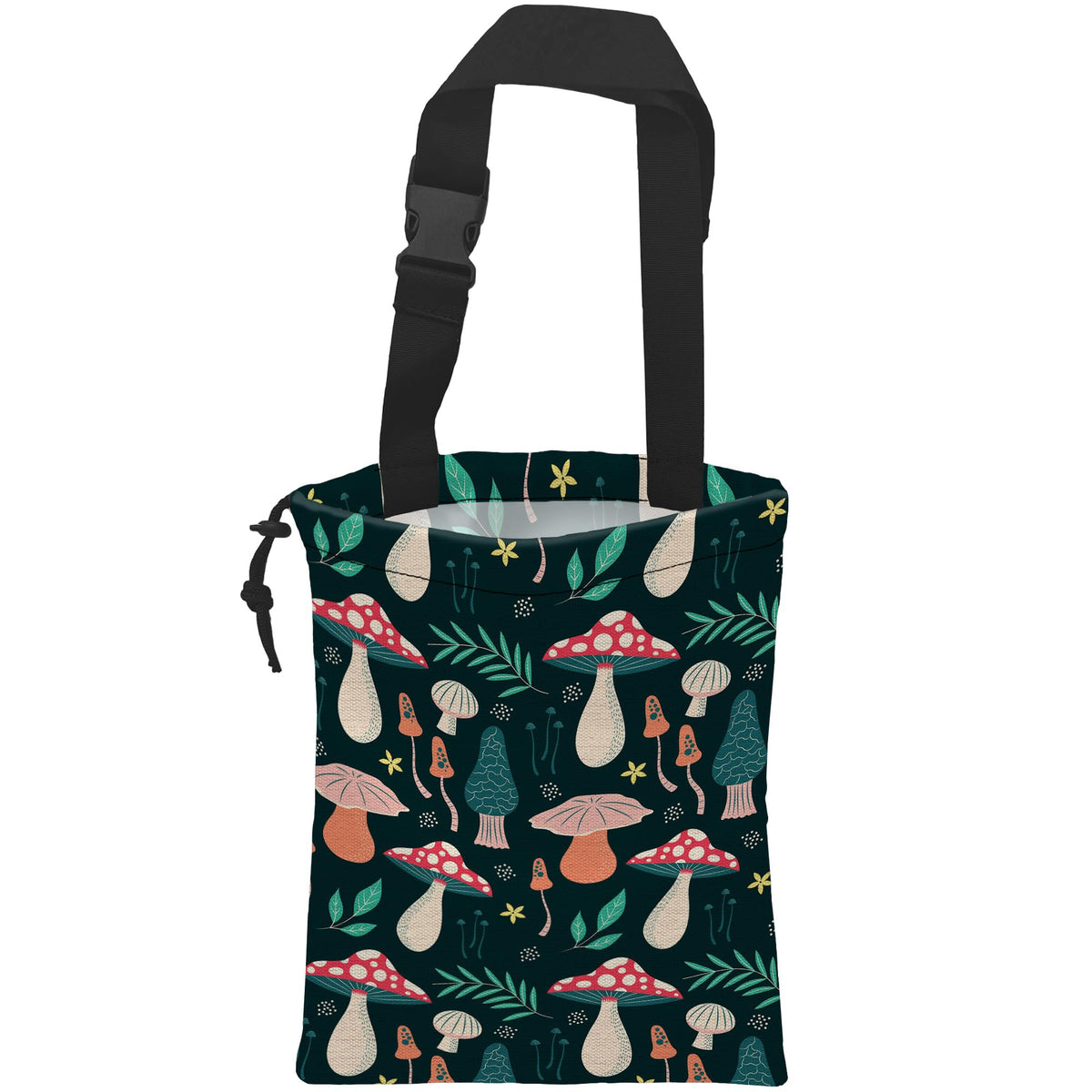 Car Trash Bag Hanging Creative Floral Rainbows Car Trash Can Waterproof Garbage Bag Hanging for Car Back Seat