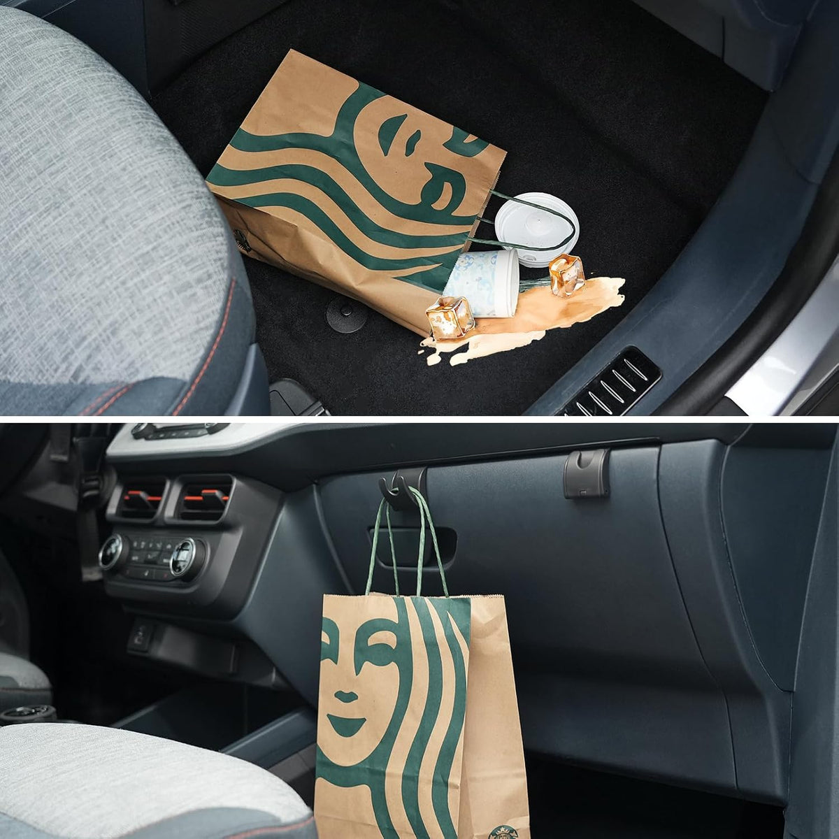 Mabett Glove Box Organizer Hooks for 2022-2026 Ford Maverick Accessories