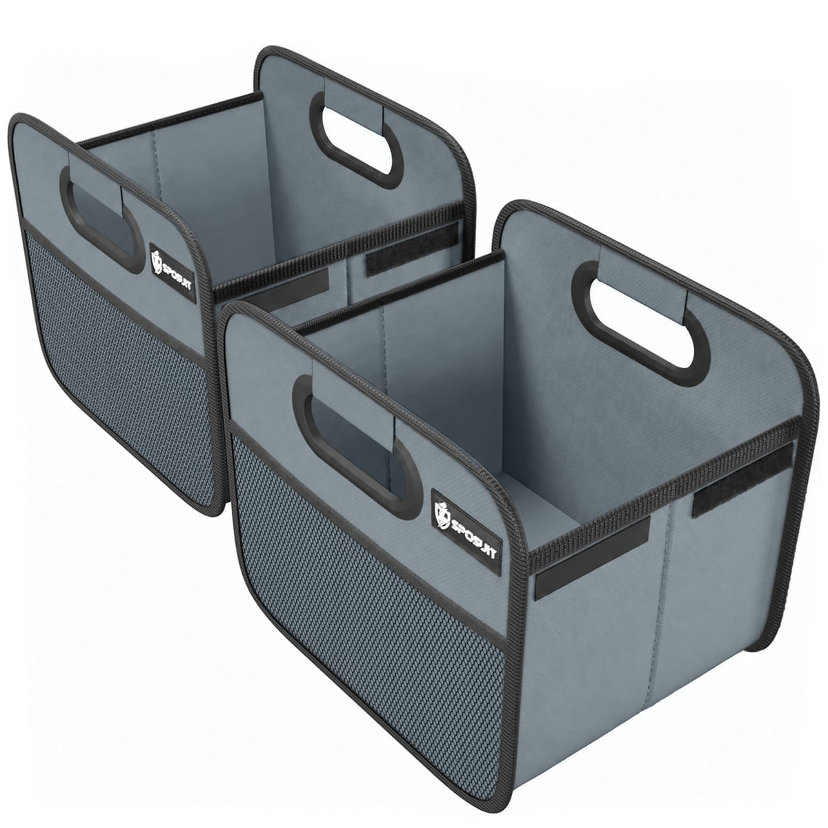 Sposuit Trunk Organizer for Car - 70L Collapsible Sturdy Car Storage, Black