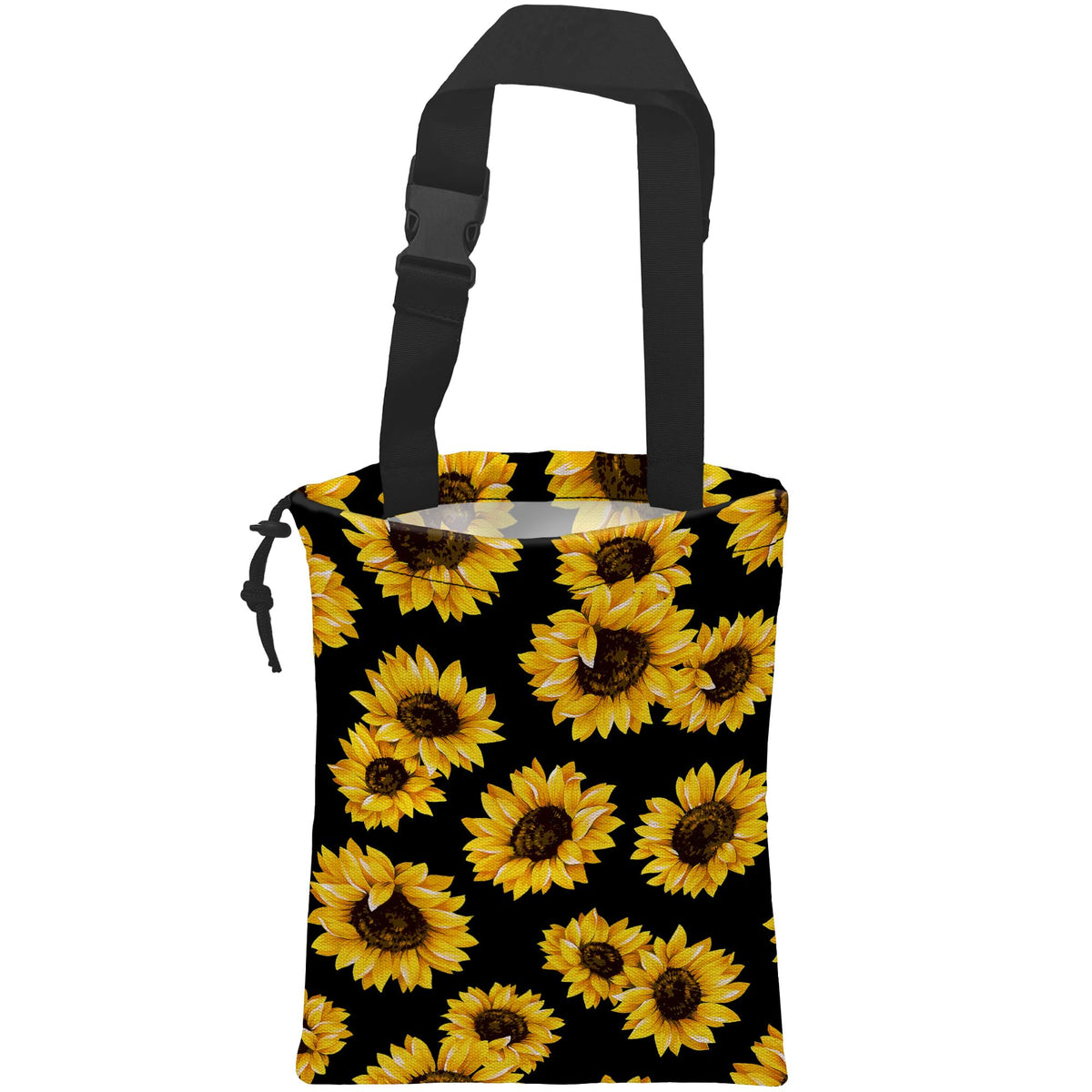 Car Trash Bag Hanging Creative Floral Rainbows Car Trash Can Waterproof Garbage Bag Hanging for Car Back Seat