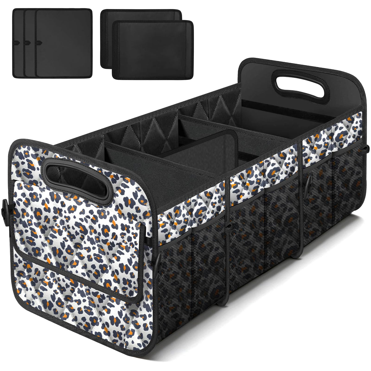 Deosk Car Trunk Organizer for SUV, Foldable Car Organizers and Storage