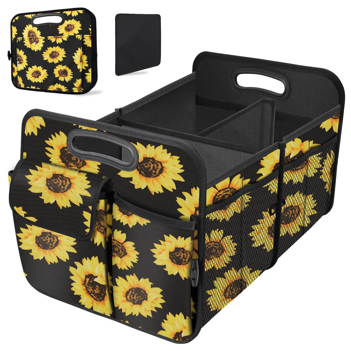 Trunk Organizer, Collapsible Waterproof car Trunk Organizer for SUV