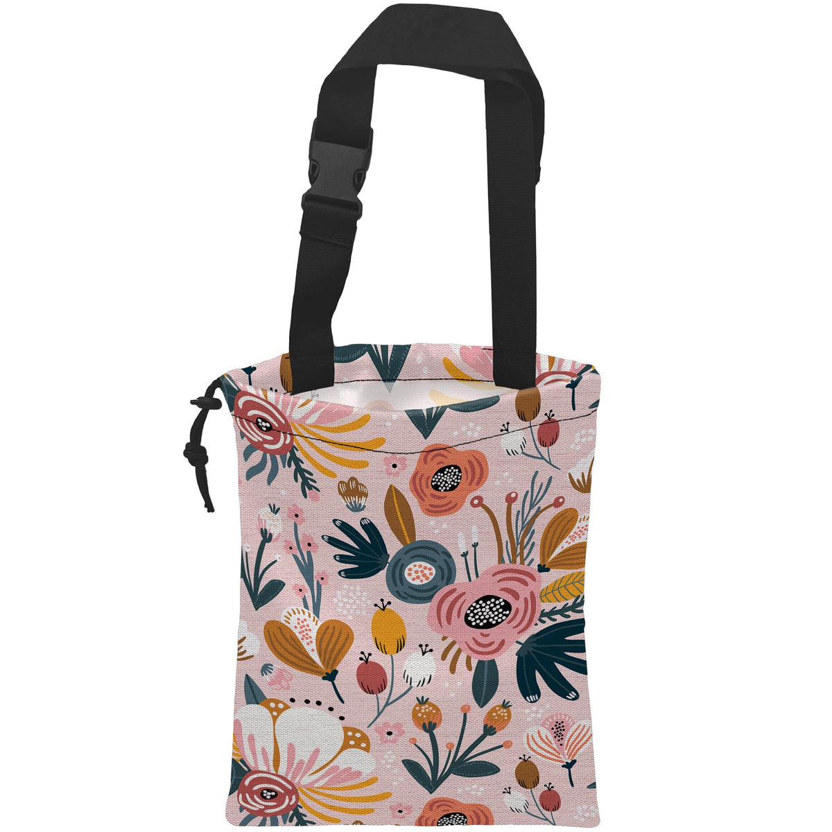 Car Trash Bag Hanging Creative Floral Rainbows Car Trash Can Waterproof Garbage Bag Hanging for Car Back Seat