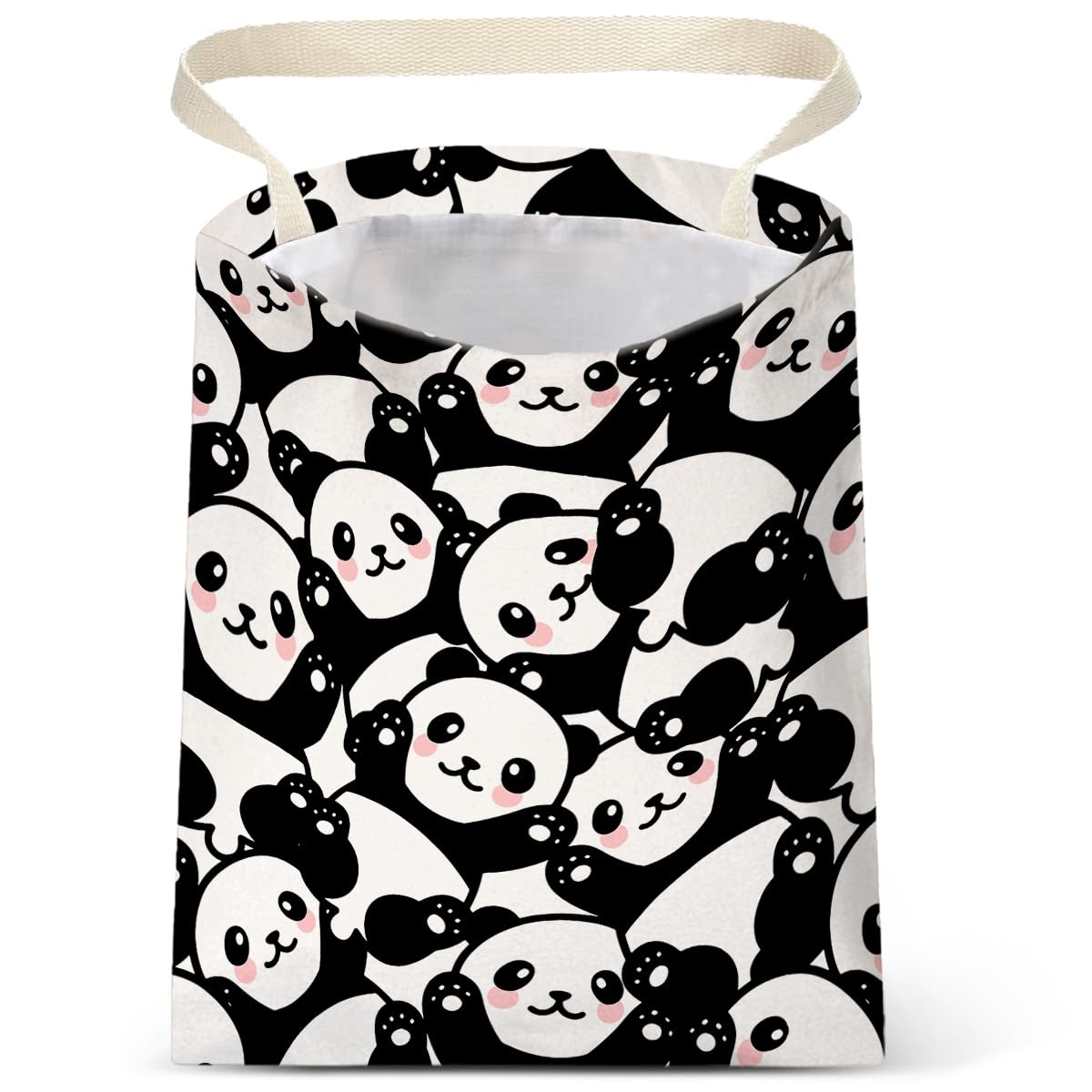 Car Trash Bag Hanging No Snap Small Garbage Bag for Car Back Seat Cute Printed One-handed Strap Trash Bags Car Accessories-Hippie Flower Car Trash Bags