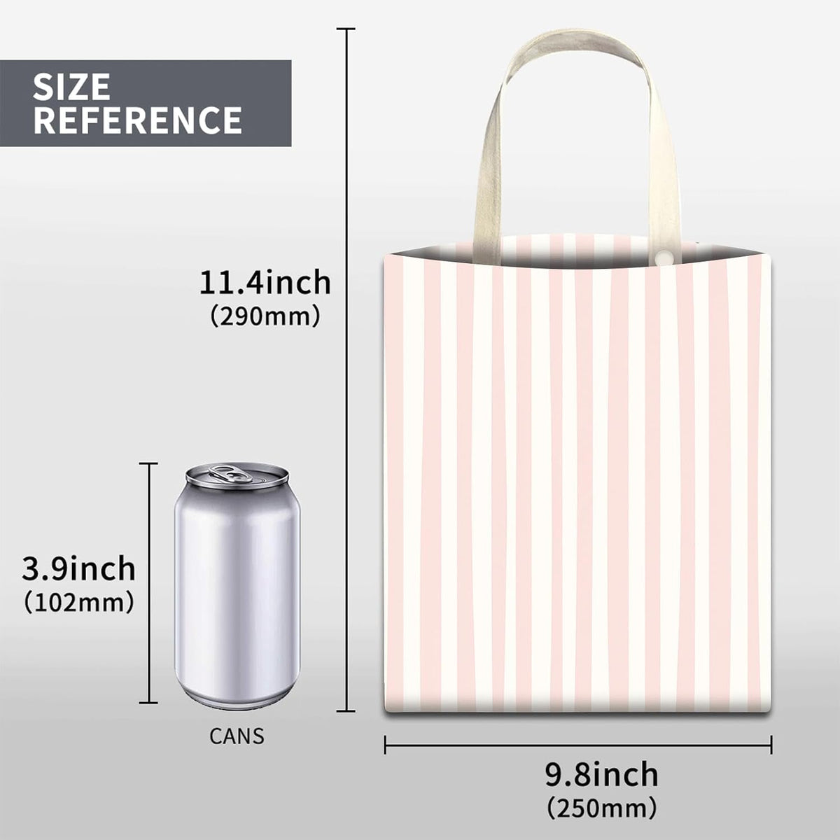 Car Trash Can, Cute Car Trash Bag, Hanging Car Organizer and Storage Bag, Trash Bin for Car Accessories, Vehicle, Travelling, Camping Pink Stripe Print