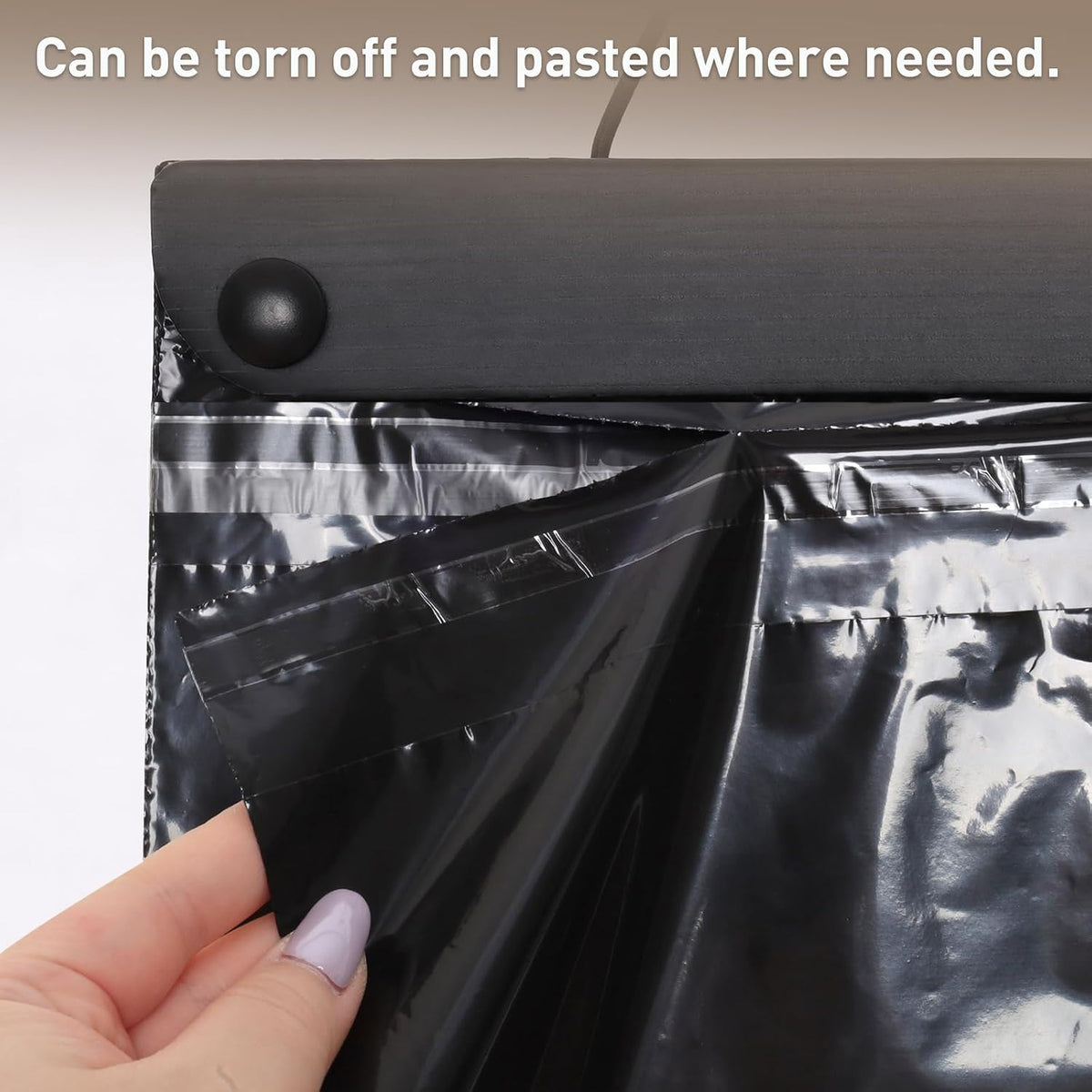 Mxlvs 50 PCS 2.5 Gallon Disposable Car Trash Bags Leakproof Smellproof