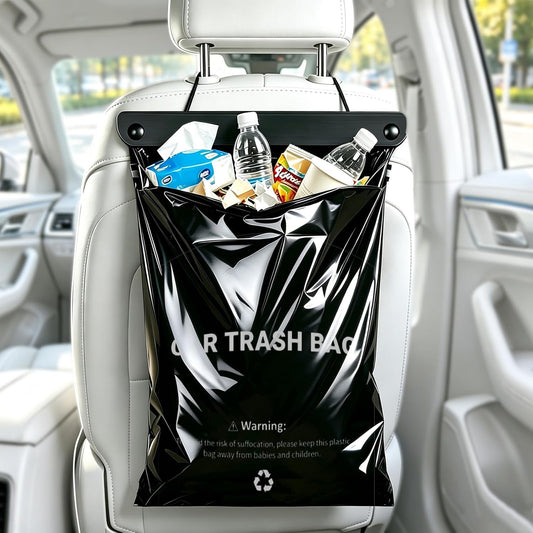Car Trash Bag 50 Bags，2.5 Gallon Disposable Trash Bag for Car