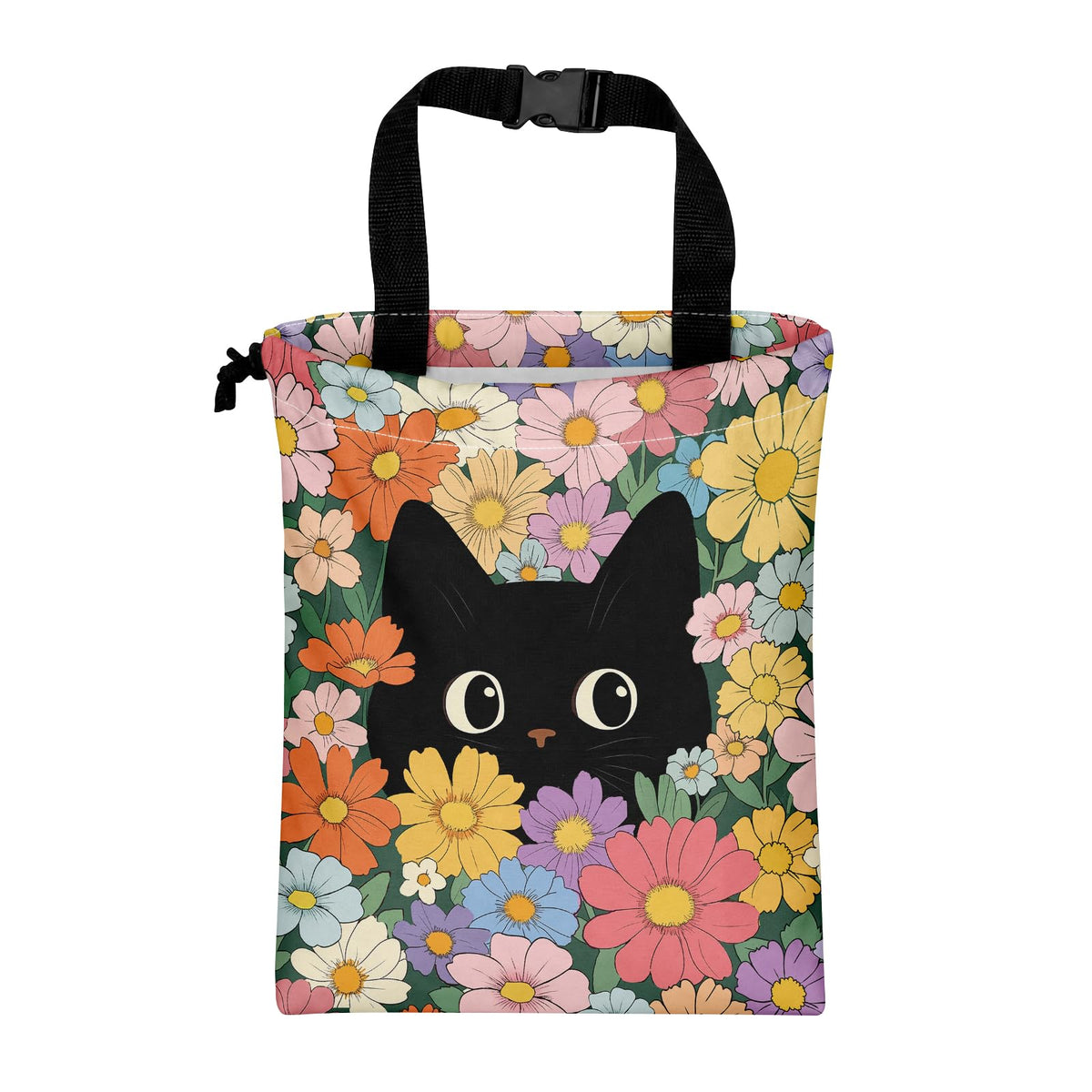 Car Trash Can, Cute Capybara Car Trash Bin, Gift for Capybara Lover, Hanging Back of Seat with Adjustable Snap Buckle Garbage Bag for Car