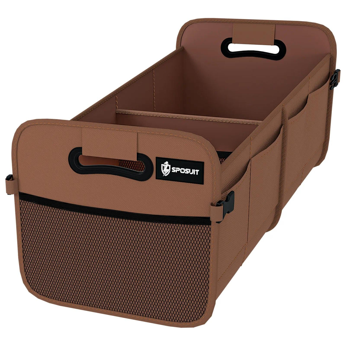 Sposuit Trunk Organizer for Car - 70L Collapsible Sturdy Car Storage, Black
