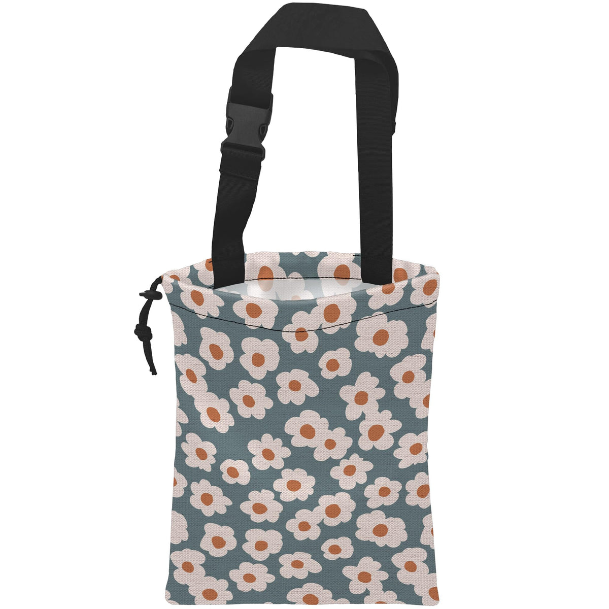 Car Trash Bag Hanging Creative Floral Rainbows Car Trash Can Waterproof Garbage Bag Hanging for Car Back Seat