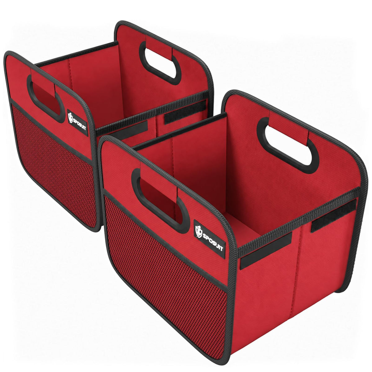 Sposuit Trunk Organizer for Car - 70L Collapsible Sturdy Car Storage, Black