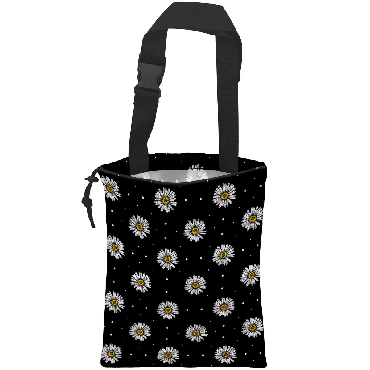 Car Garbage Bag Hanging Car Trash Can for Back Seat with Drawstring