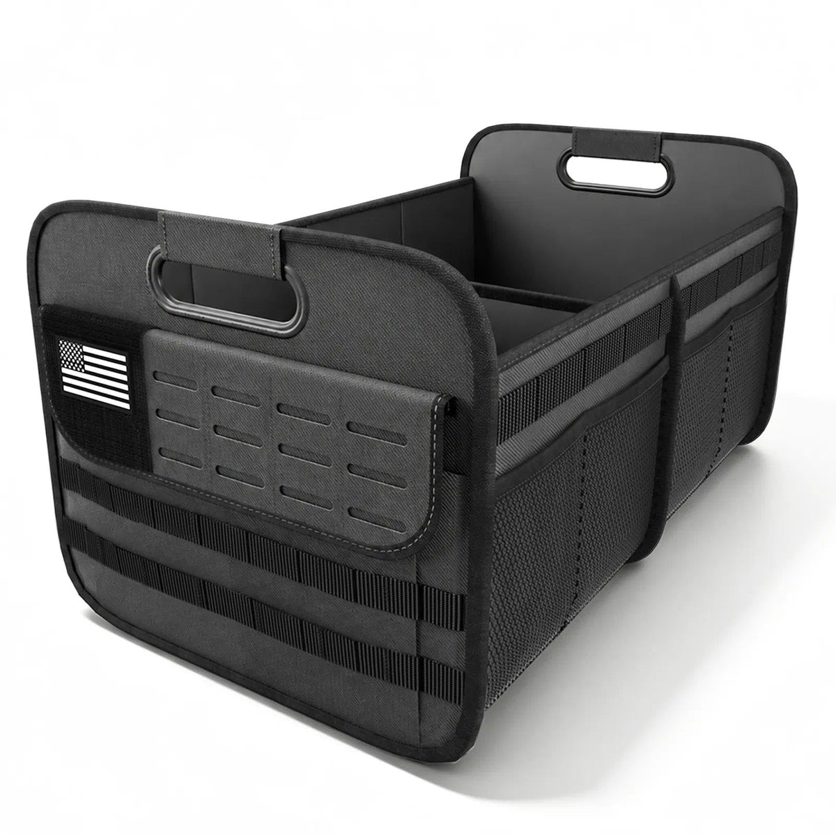 Sposuit Trunk Organizer for Car - 70L Collapsible Sturdy Car Storage, Black