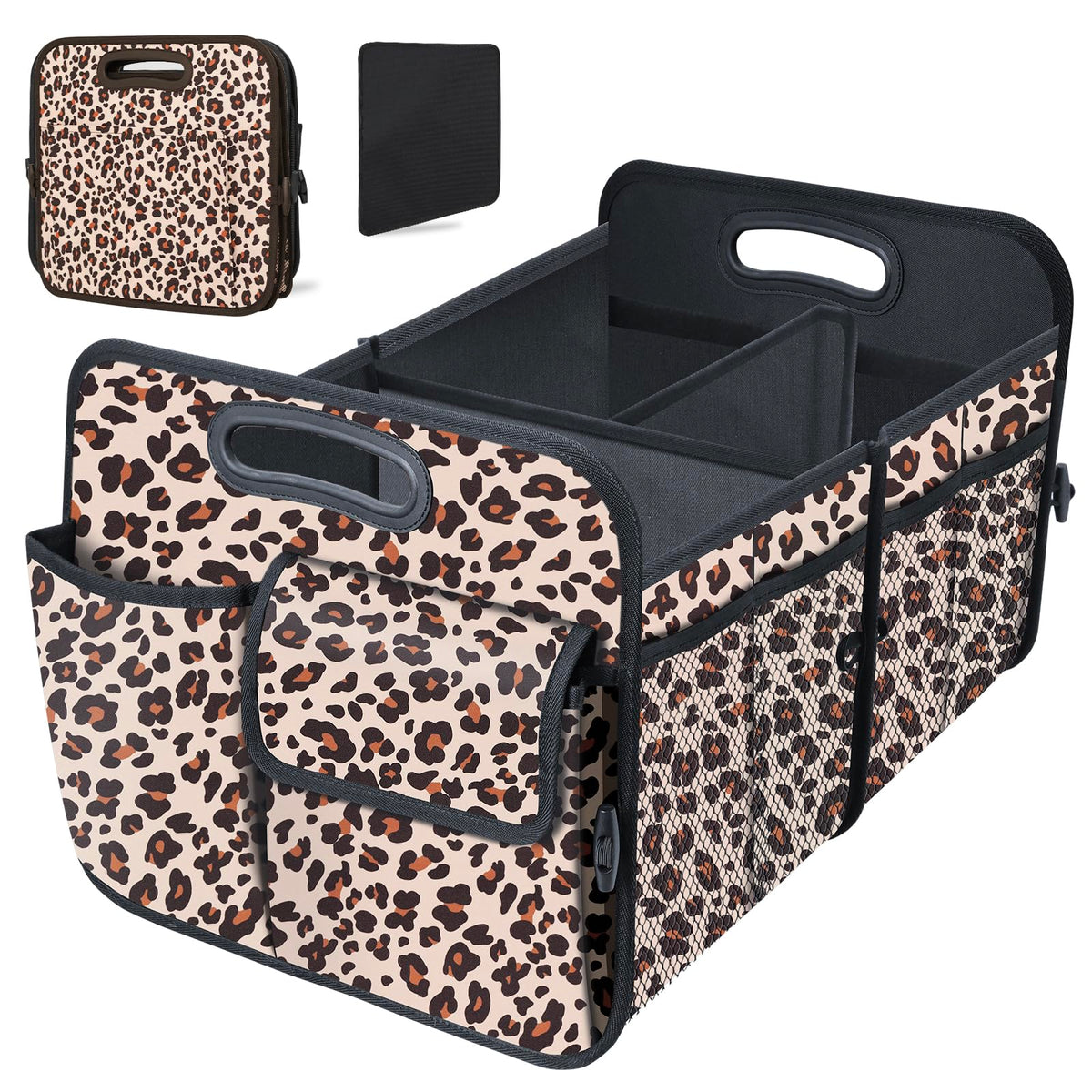 Trunk Organizer, Collapsible Waterproof car Trunk Organizer for SUV