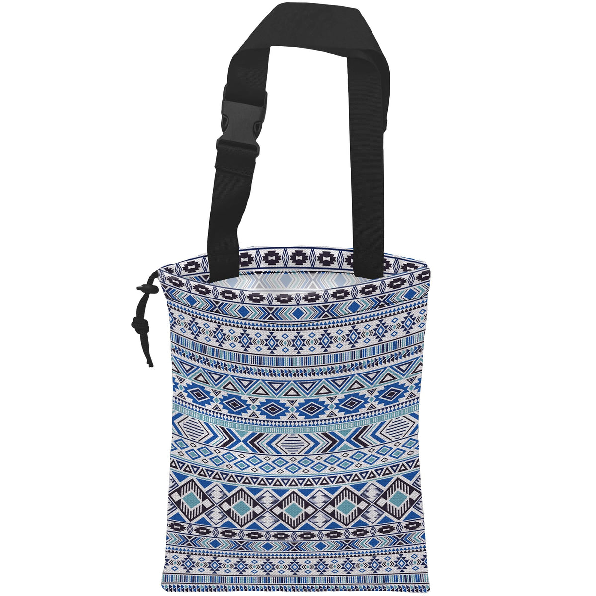 Car Trash Bag Cute Cat Car Garbage Bag Hanging Car Trash Can for Back Seat with Drawstring
